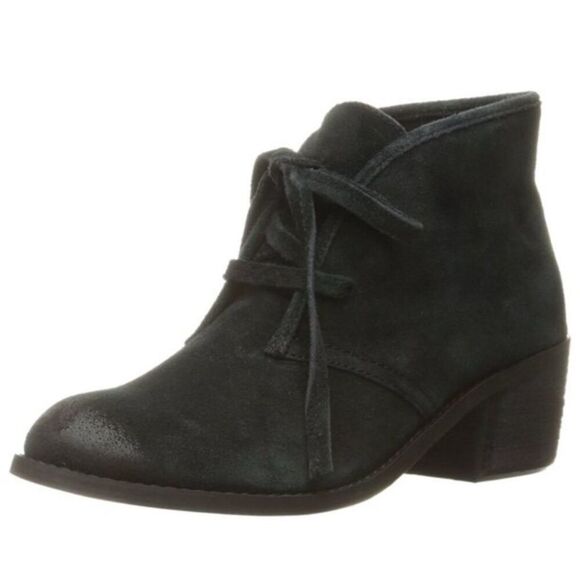 Carlos by Carlos Santana Graham Black Suede Ankle Boot Size 9 - Picture 1 of 8